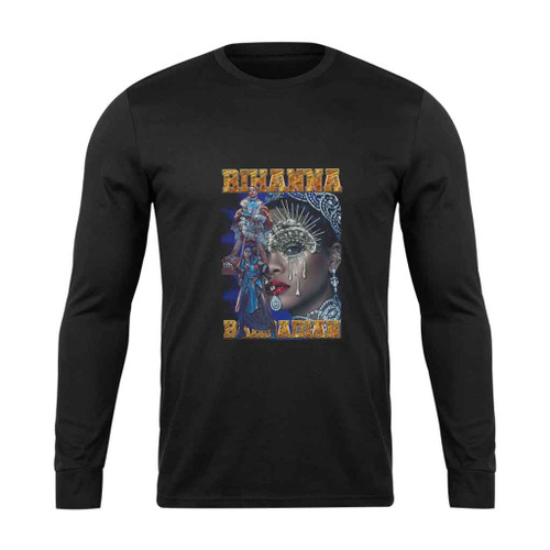 Rihanna Barbados Pride Bootleg Long Sleeve T-Shirt Tee