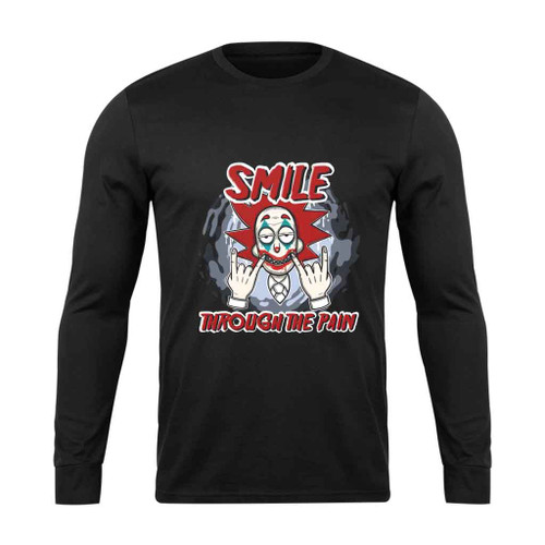 The Pain Joker Long Sleeve T-Shirt Tee