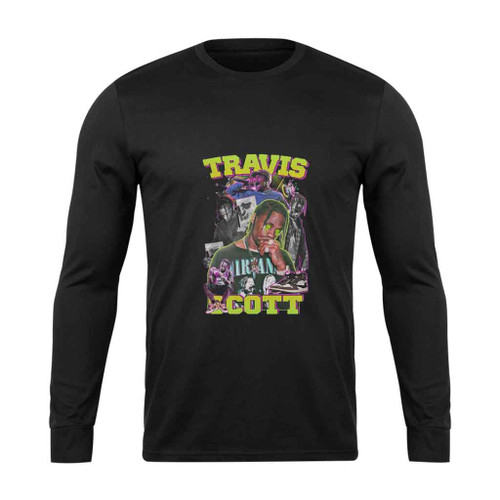 Travis Scott Vintage 90S Style Long Sleeve T-Shirt Tee