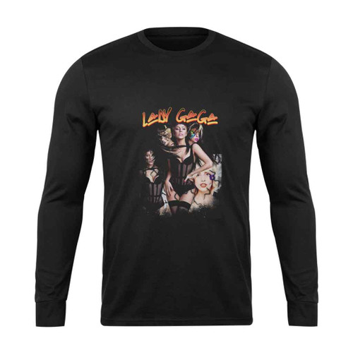 Vintage 90S Retro Lady Gaga Long Sleeve T-Shirt Tee