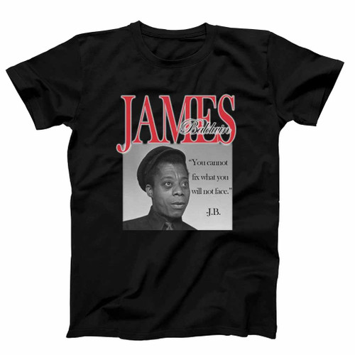 James Baldwin Essayist Playwright Novelist Philosopher Mens T-Shirt Tee