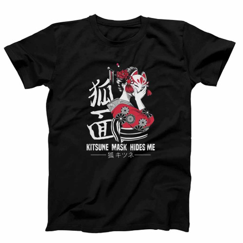 Kitsune Mask Mens T-Shirt Tee