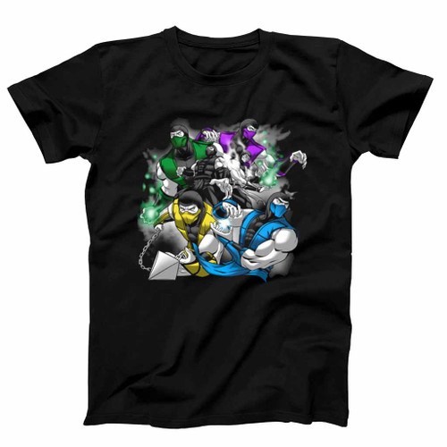 Rainbow Ninjas Mens T-Shirt Tee