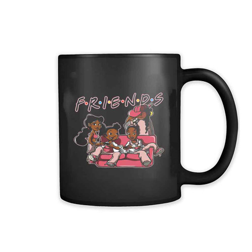 Melanin Friends Sisters Mug