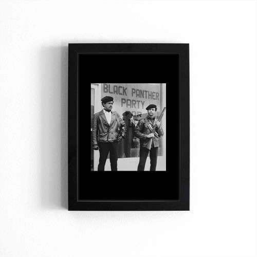 Dr Huey P Newton And Bobby Seale Poster