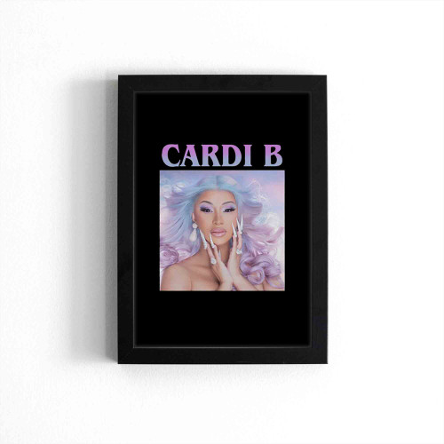 Vintage 90S Style Cardi B Poster