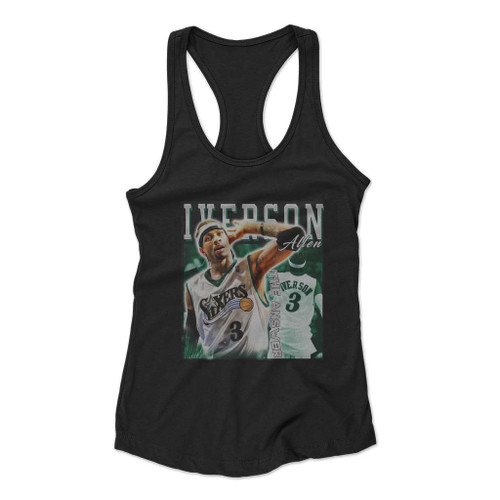 Allen Iverson The Answer Women Racerback Tank Top