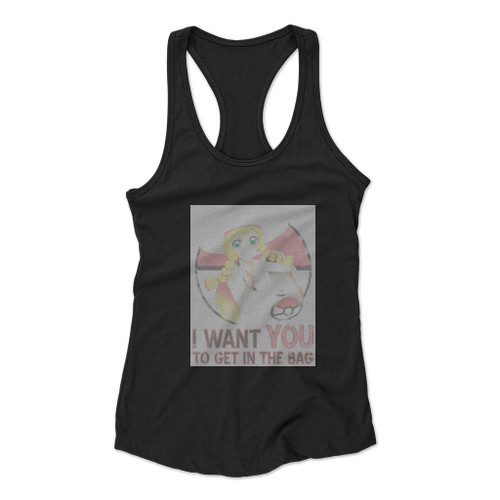 I Want You To Get In The Bag Women Racerback Tank Top