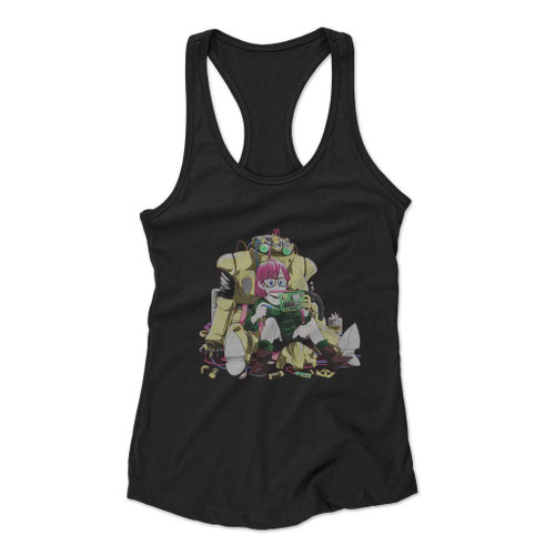 Robo Builder Women Racerback Tank Top