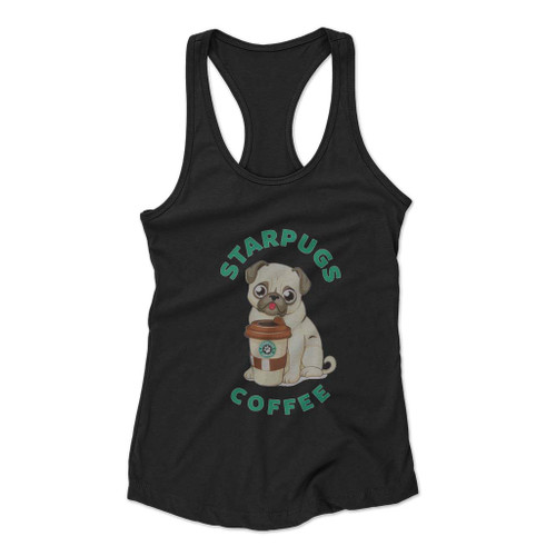 Starpugs Coffee Women Racerback Tank Top