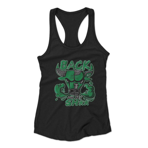 The Bull Back Women Racerback Tank Top