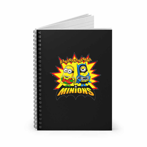 Bananananananananana Minions Spiral Notebook