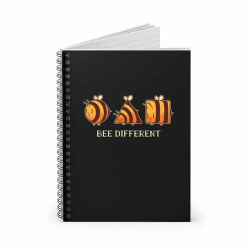 Bee Different Bumblebee Spiral Notebook