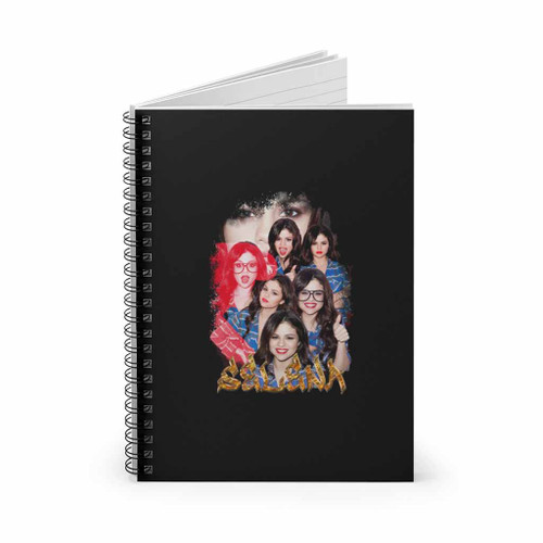 Selena Gomez Vintage 90S Retro Spiral Notebook