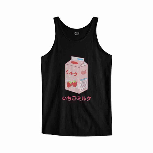 Japanese Strawberry Milk Tank Top