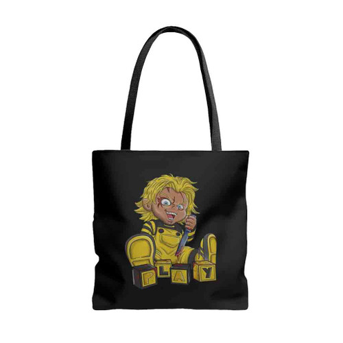 Chucky Play Horror Tote Bags