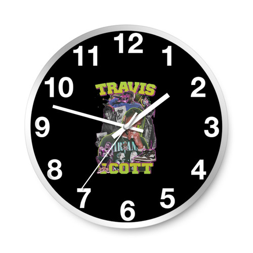 Travis Scott Vintage 90S Style Wall Clocks