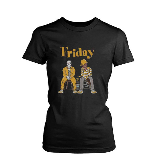 Friday Horror Womens T-Shirt Tee