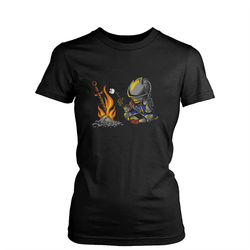 On A Open Bonfire Womens T-Shirt Tee