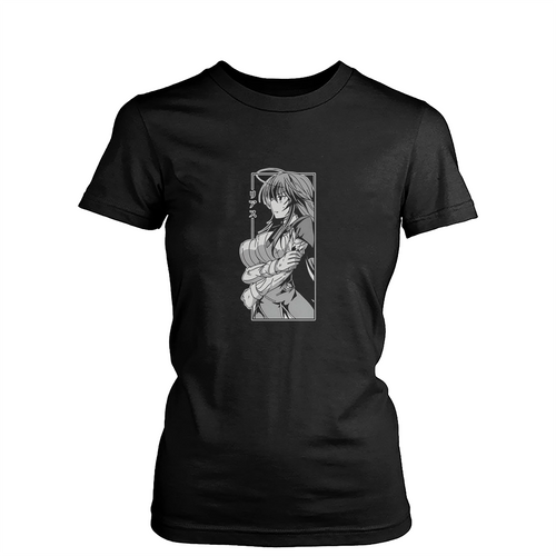 Rias Dxd Anime Waifu Womens T-Shirt Tee