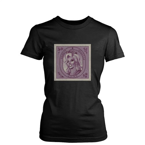 Ruqueen Stamp Draglam Womens T-Shirt Tee