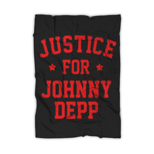 Justice For Johnny Depp (2) Blanket