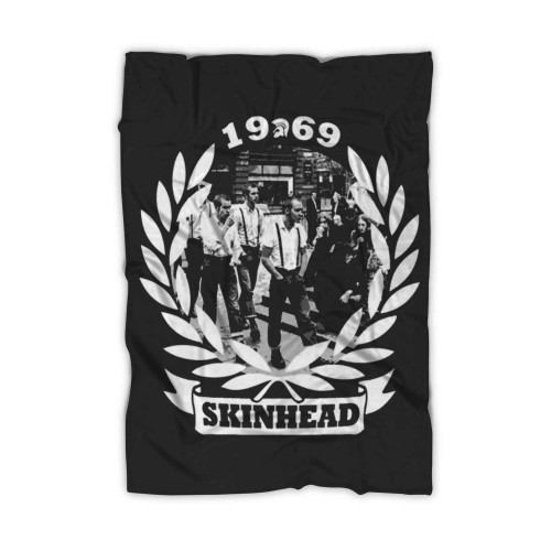 1969 Skinhead Logo Northern Soul Blanket