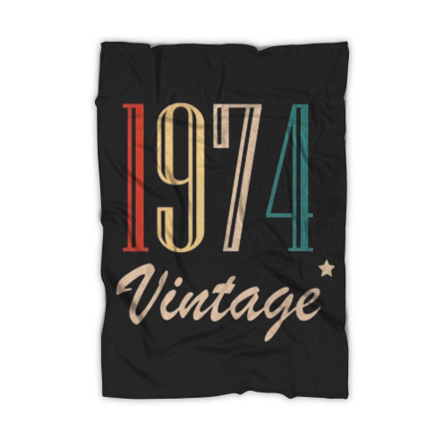 1974 Vintage Blanket