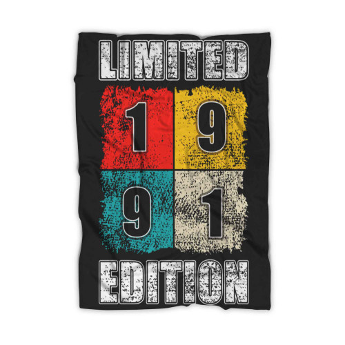 1991 Limited Edition 30th Birthday Blanket