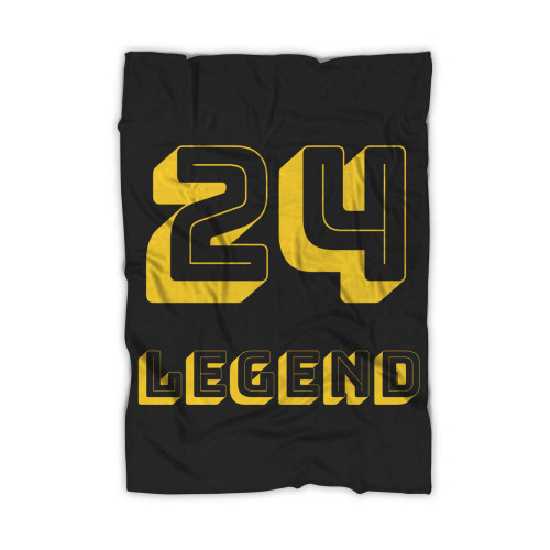 24 Legend Lakers Nba Blanket