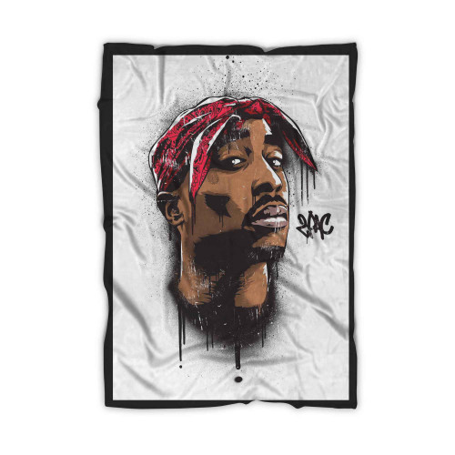 2pac Tupac Shakur Blanket