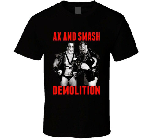 Demolition Ax And Smash Man's T-Shirt Tee