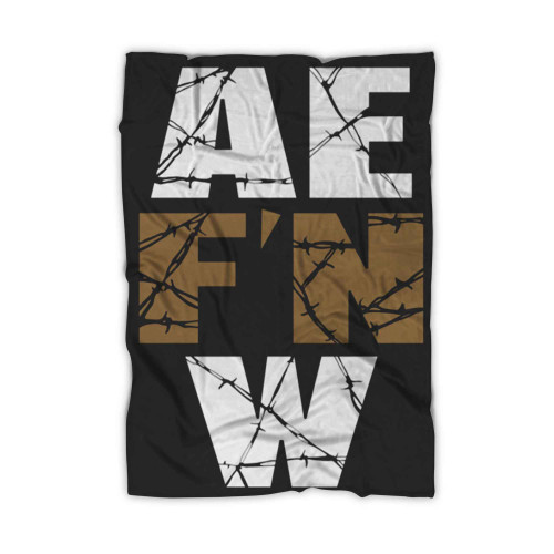 Ae F N W All Elite Wrestling Blanket