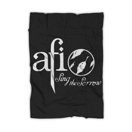 Afi Sing The Sorrow Rock Band Blanket