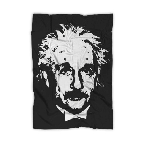 Albert Einstein Science Scientist Math Geek 2 Blanket