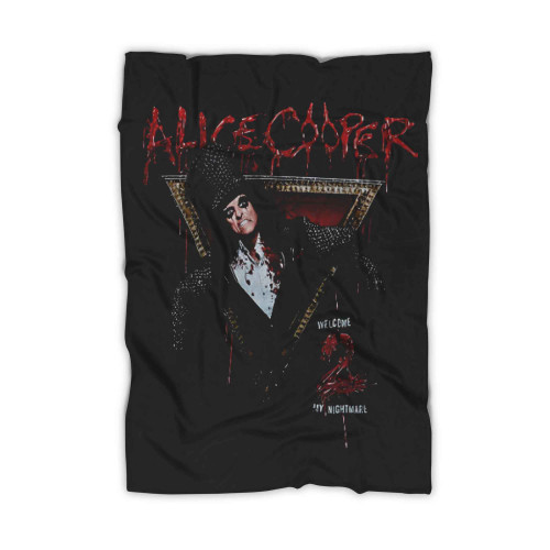 Alice Cooper Welcome To My Nightmare Rock Official Blanket