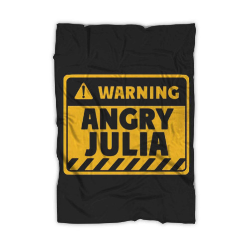 Angry Julia Blanket