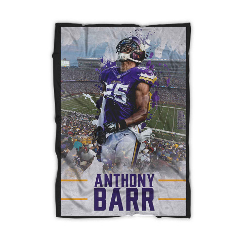 Anthony Barr Nt Minnesota Vikings Blanket