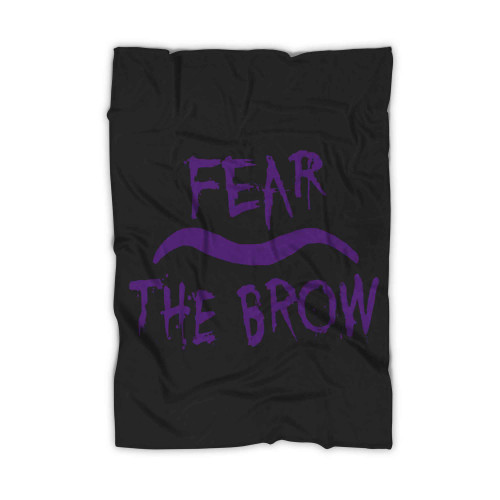 Anthony Davis Fear The Brow Los Angeles Lakers Nba Basketball Blanket