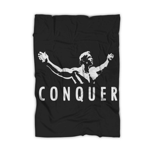 Arnold Schwarzenegger Conquer Blanket