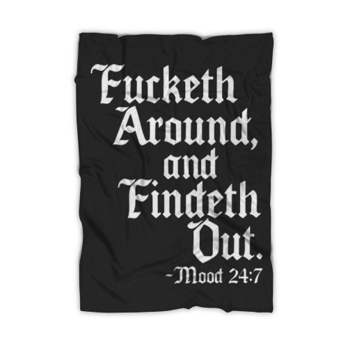 Around Find Out Old English Blanket Around Find Out Old English Blanket