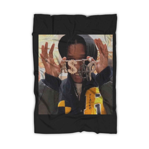 Asap Rocky Rapper 3 Blanket
