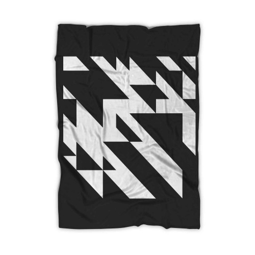 Autechre White Pattern Blanket Autechre White Pattern Blanket