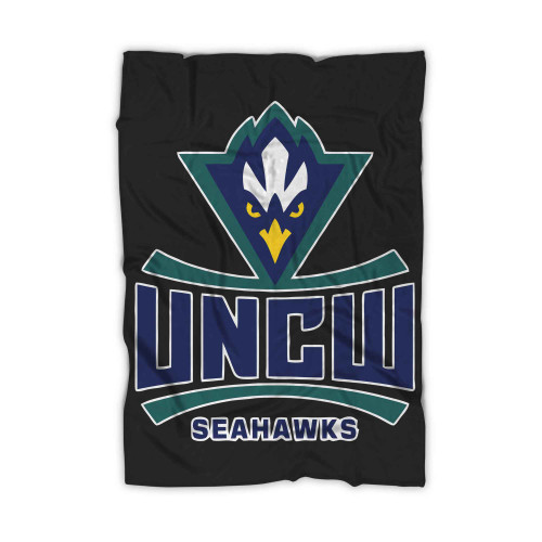 Awesome Uncw Logo Blanket