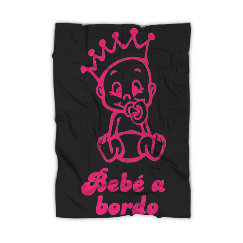 Baby On Bord Baby Blanket