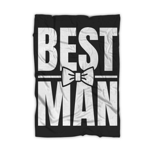 Best Man Groomsman Bachelor Party Blanket