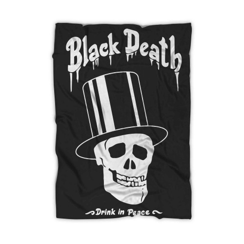 Black Death Vodka Slash Guns N Roses Blanket