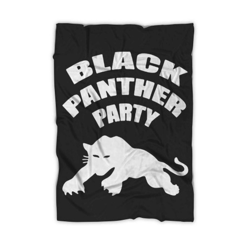 Black Panther Party Panther Power Blanket