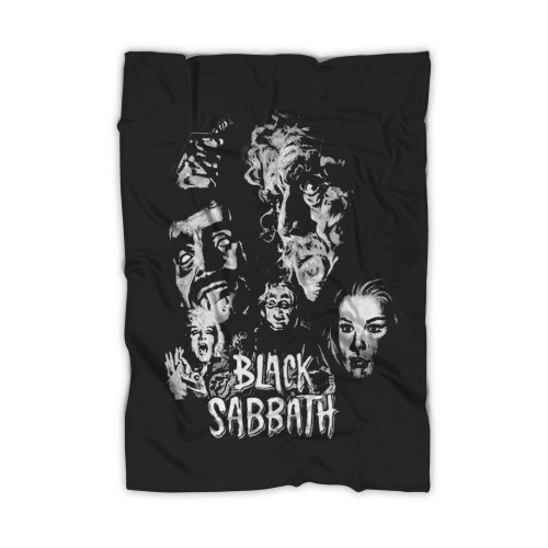 Black Sabbath Horror Film 1963 V2 Blanket