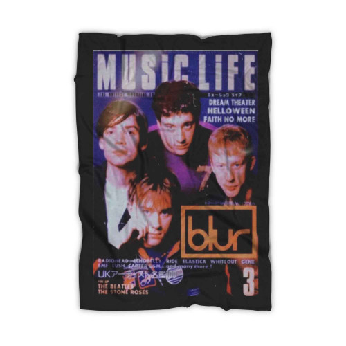 Blur Music Life Blanket